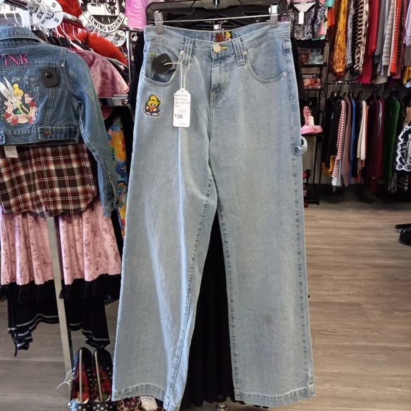 パンツ 90s JNCO Jeans Belle Denim Vintage 90s Rare JNCO Jeans Pants 29 Waist USA MADE Grunge